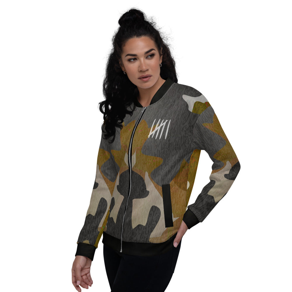 SIX STREET BRAND - Army Style Unisex Bomber Jacket