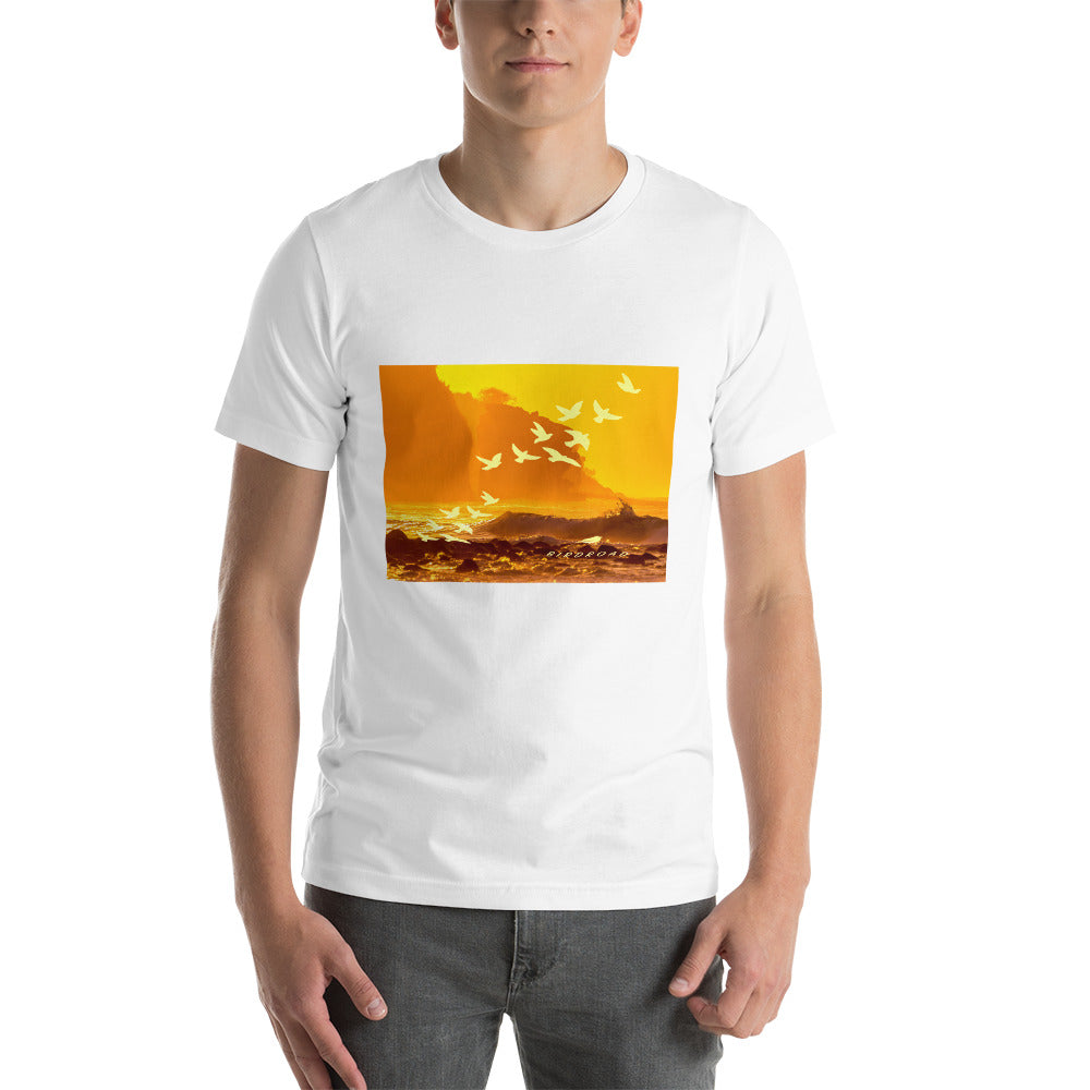 BIRDROAD Short-Sleeve COTTON SHIRT